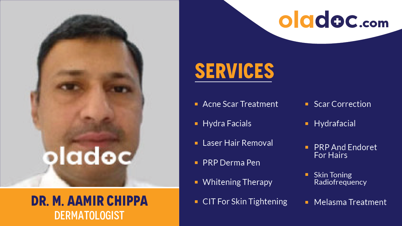 Services provided by Dr. M. Aamir Chippa